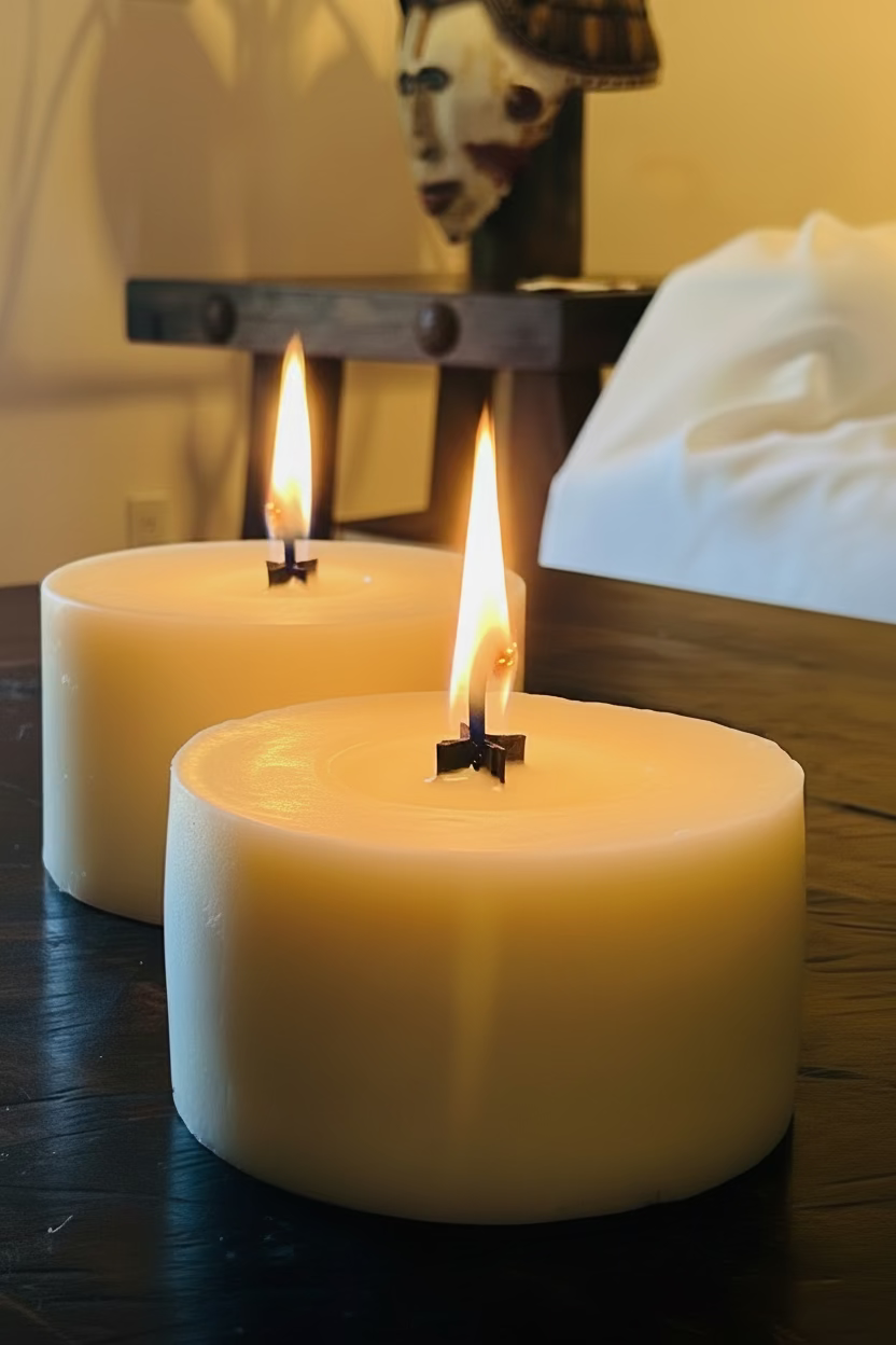 Boho Pillar Candle (XXL)